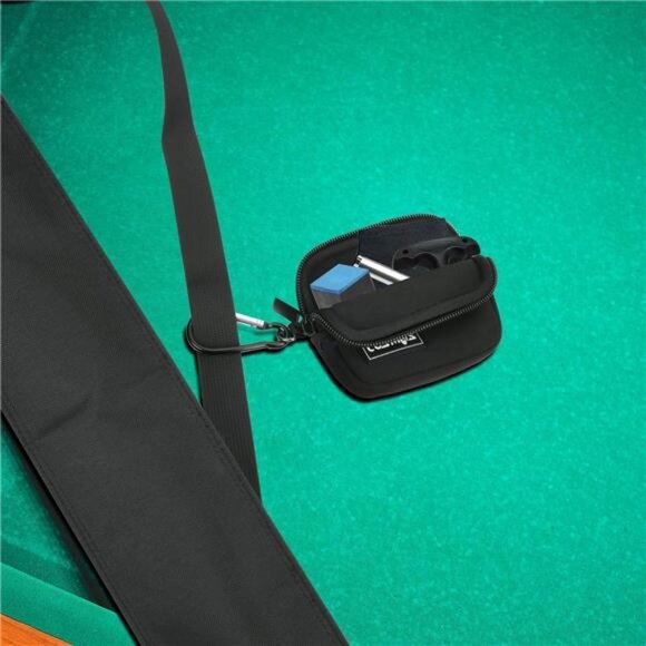 Cue Stick Carrying Bag for 1/2 Billiard Stick Storage, 32 Inches Black Color - Picture 5 of 7